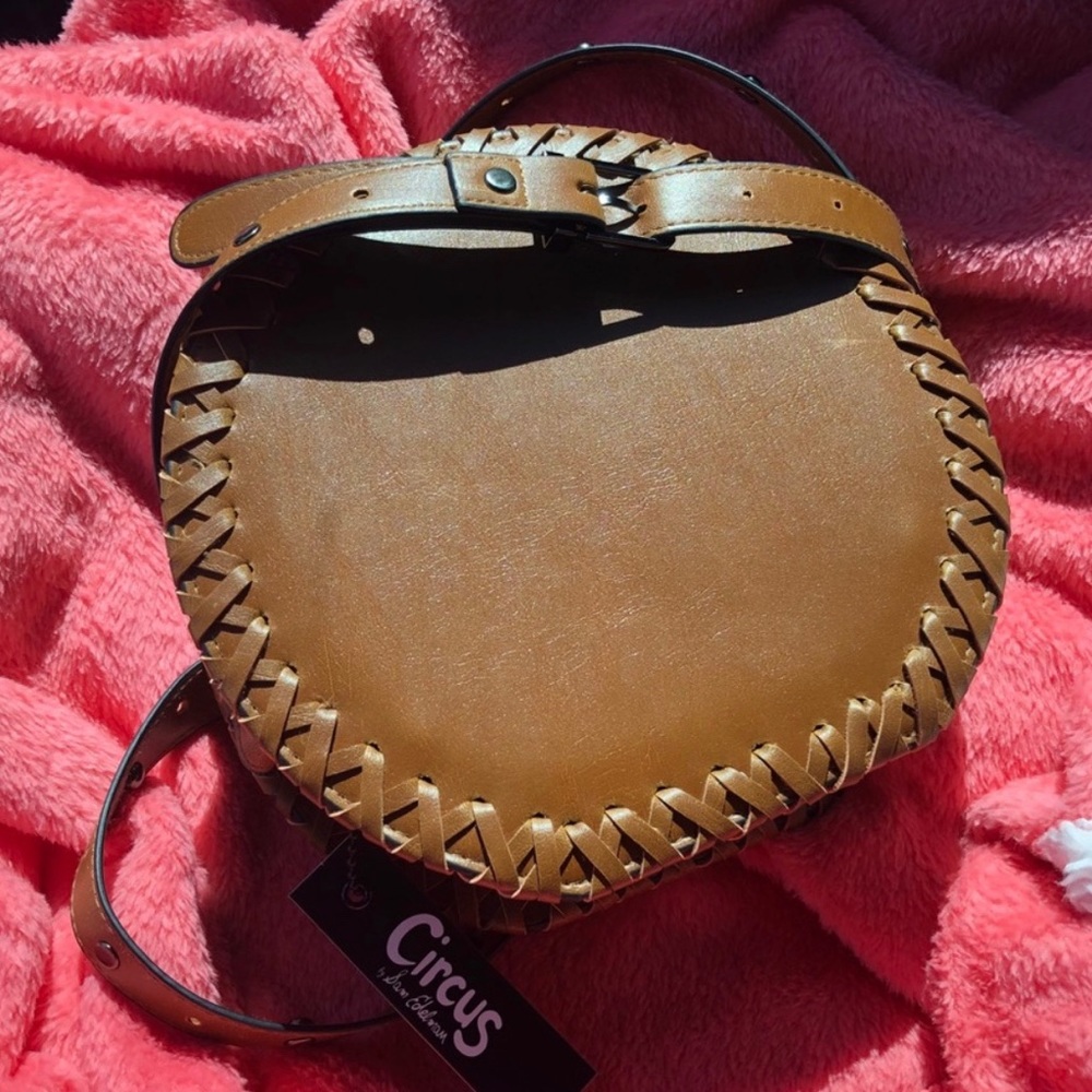 Sam Edelman round faux leather crossbody - Picture 3 of 5